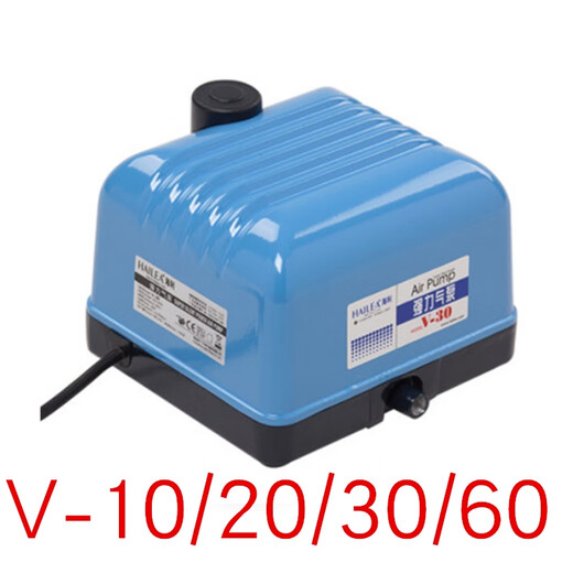 JPHZNB海利鱼池超静音氧气泵V102030 V60增氧泵ACO9720 9730 HAP120 V-1010W