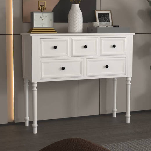 Yonghuan Schrankkiste des Schrankschranks Schlafzimmer Wohnzimmer Wand kleiner Schranktisch Schwarz Essschrank Schwarz 13586