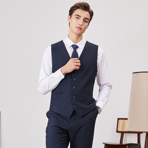Shanshan traje de lana set de tres piezas para el negocio masculino anti-madrugas