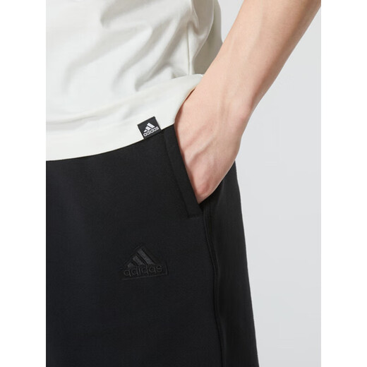 阿迪达斯 （adidas）棉质短裤男夏季新款运动裤宽松针织休闲五分裤IC9756 IC9756  XL _推荐175-195斤