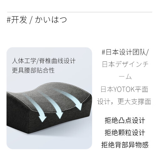 YOTOK (Japan) cushion office lumbar support waist seat sedentary artifact lumbar cushion chair seat back lumbar support