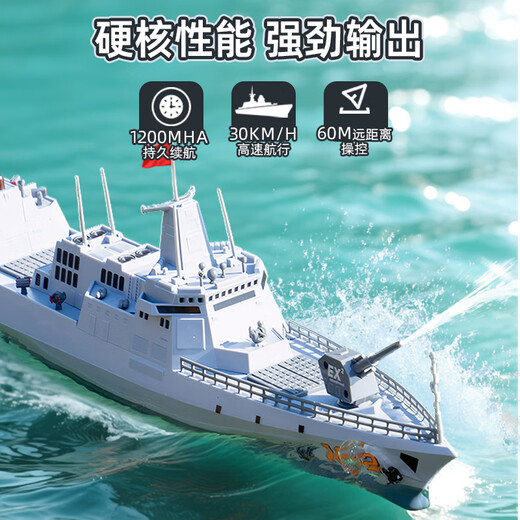 
2025 new high-power water electric remote control ship toy aircraft carrier warship model can be launched into the submarine. Blue [6-axis gyroscope-fixed air pressure] stunts [1 set of rechargeable batteries] + remote control battery + charging
