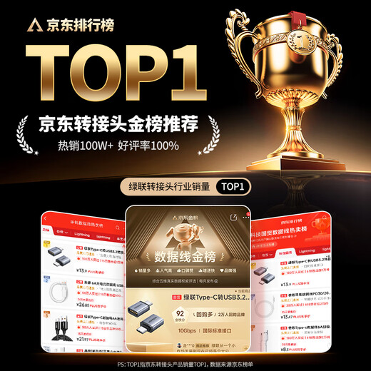 Greenlink Type-C conversion USB3.2 adapter OTG suitable for Apple 17/16/15 Huawei Android mobile phone charging data cable U disk tablet laptop headset keyboard and mouse car