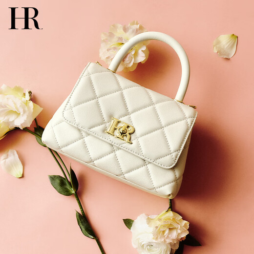 HR Helena Bag Damenbeutel Diamant Handtasche Damen-Layer-Kuhlatten-One-Shoulder-Crossbody-Pendler-Frauenbeutel Chinesisches Valentinstag Chinesisches Valentinstag
