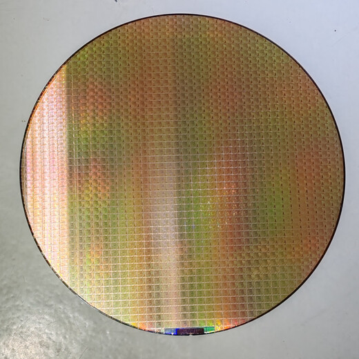 Crystal CPU wafer wafer photolithography integrated circuit chip semiconductor silicon wafer teaching science test 12 inches 09 free acrylic bracket