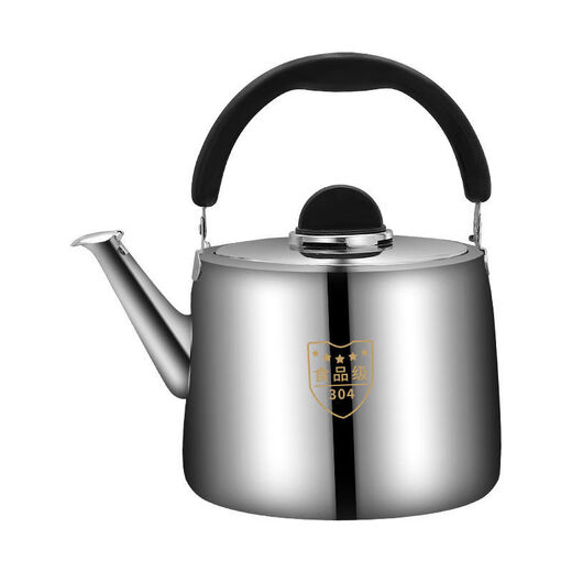 MOZHOU German quality kettle 304 stainless steel new gas kettle large capacity household whistle gas stove electric huge thick European style very small 3L not plugged in