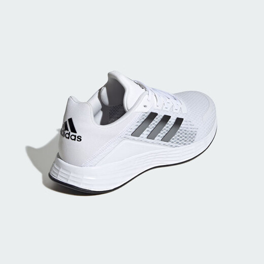 ADIDAS Running Shoes Shoes para hombres 2025 Summer Nuevo shock-absorbing y transpirable zapatos deportivos Mesh liviano zapatos casuales negros JQ9715 White 44 (270 mm)