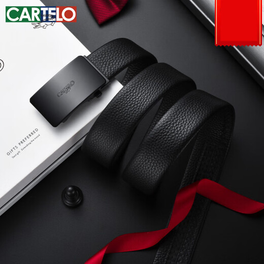 Katile Crocodile Cabeza de la cabeza de vaca Cinturón de vaca de cuero genuino 2025 NUEVO CINTA AUTENDY AUTOMÁTICA CINTA DE ALTA TC753 Pistola de dibujo de alambre 110 cm