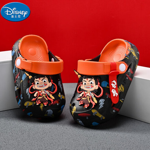 Disney Disney NEZHA Cañas para niños para niños para niños y niñas zapatillas de interior SUGHER SUGHER SUMERA SUMERA NUEVO AL MEDIO Y LAS NIÑOS NEGANJOS NEGANJOS NEGURALES NEGURAL [NEZHA] 33
