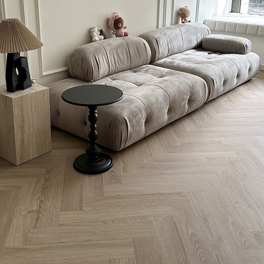 Wen Yijia Spc Stone Playing sin formaldehído agregado con huesos de ortografía de espesas impermeables y resistentes al desgaste y recomendaciones de calefacción de piso. Hot Selling R9903 (4 mm) ortografía en espiga