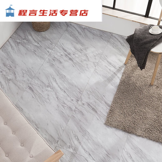 自粘贴纸水泥地直接铺加厚耐磨水自贴仿地砖翻新改造 6627 60*60cm 1片