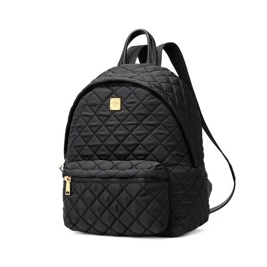 Goldlion G+ Jinlilai Mochila para mujeres Mochila Soft Diamantes Soft Diamantes Mochila informal Viajes de luz Mochila Negro 31*21*35cm