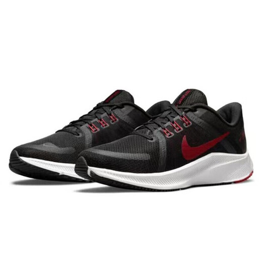 Nike (Nike) 2025 Chaussures masculines Store officiel de navire d'automne Nouvelles chaussures de sport chaussures décontractées chaussures de course chaussures de course da1105-001 / quête 4 42,5 (270 mm)