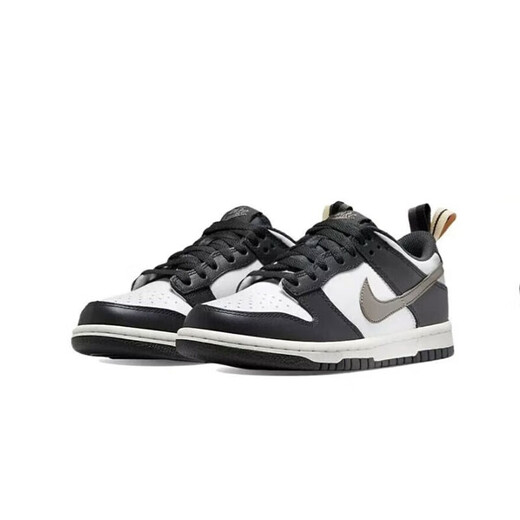 耐克（NIKE）官方板鞋Dunk Low 女鞋百搭低帮ins潮时尚休闲鞋滑板鞋 潮品 DH9764-001/金银logo 39