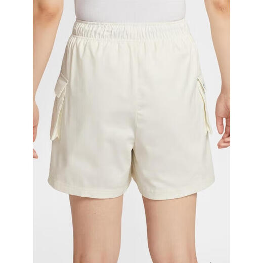 耐克（Nike）工装短裤女裤夏季新款运动裤宽松舒适透气梭织五分裤子 IH9273-047珍珠灰 S