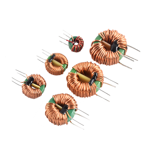 Zejie Common Mode Inductor 470uH2.2/5/10/20/30mH Magnetic Ring Plug-in Ring Power Filter EMC Inductor Coil 22*14*8-10MH-1.0 Line 8A No Specifications