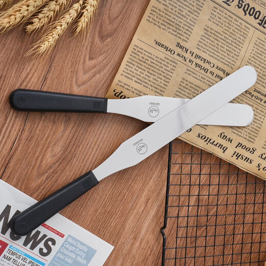 
qn3882 cream spatula 8 inch 10 inch commercial piping table tool knife baking pastry knife 14 inch pastry knife QN3887