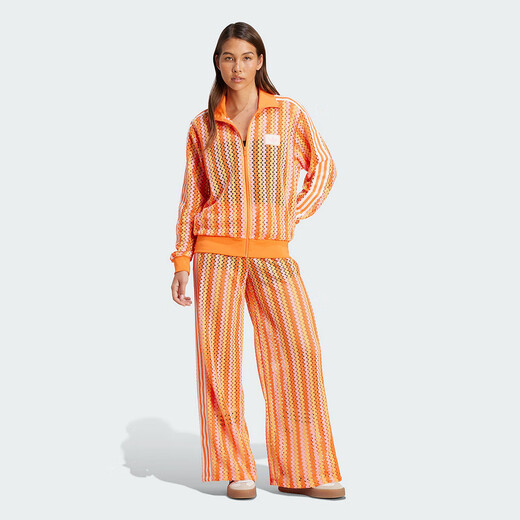 阿迪达斯 （adidas）三叶草    2025夏女舒适百搭运动休闲针织外套 KC0748 L