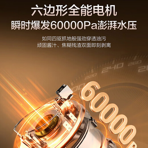 Haier built-in dishwasher W5000S Pro Water Elf series, first-class water efficiency, 18 sets + 3 large capacity, UV double sterilization, smart door hot air drying, new product W5000SPro six-star sterilization, 18 sets + 3 capacity