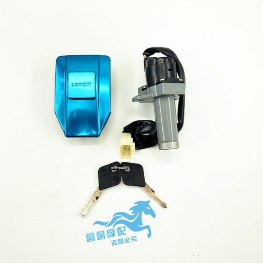 芒芒适用隆鑫劲隆摩托车配件LX15052途悦JL15051劲领原装套锁三锁 椭圆形油箱盖款