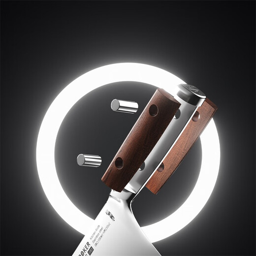 Cui Dahuang Knife Set Slicing Knife Kitchen Combination High-End 9 Chrome Kitchen Knife Bone Chopping Knife Kitchen Household Knife Six-piece Set