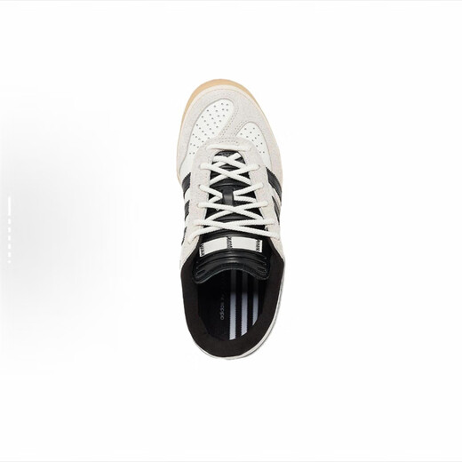 Adidas Bad Bunny x originals GAZELLE indoor versatile comfortable low top shoes men and women white and black IF9735 white and black 44 (270mm)