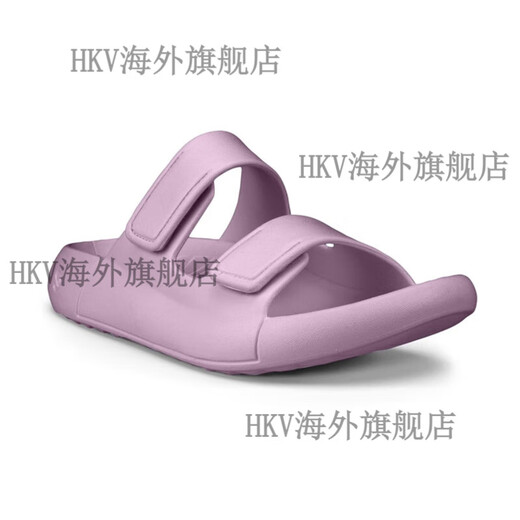爱步（ECCO）/爱步 男女同款拖鞋魔术贴舒适防滑 科磨524104 折 524104/11981 紫色女款 36