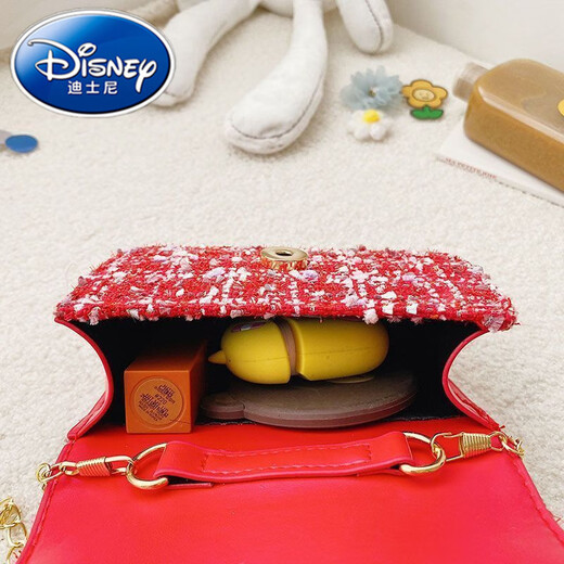 迪士尼（Disney）儿童包包女公主香风小背包可爱幼儿迷你零钱网红手提包女孩 (冲量)冲9756小兔儿红色00