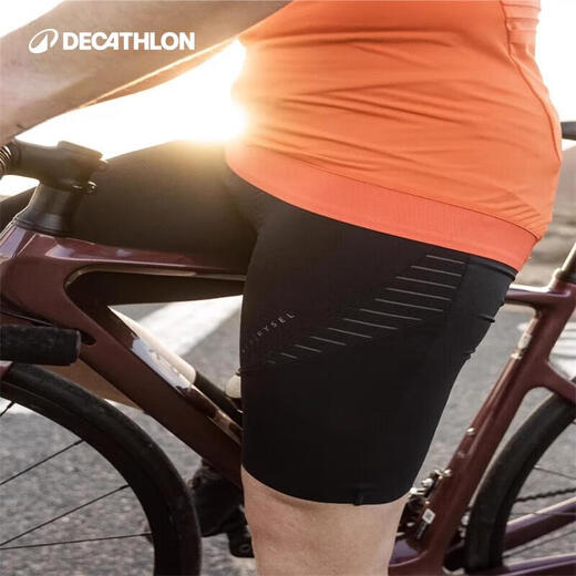 Decathlon Cycling Jersey Cycling Pants RC100 Anti-UV Cycling Sports Tight Women's Cycling Trousers L-4323706