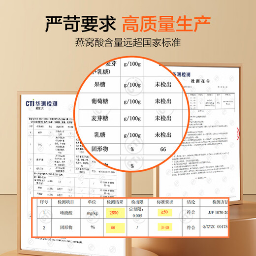 No. 1 Member Store OM low sugar ready-to-eat rock sugar bird's nest 70gx8 bottles gift box high-end gift for parents, parents and elders