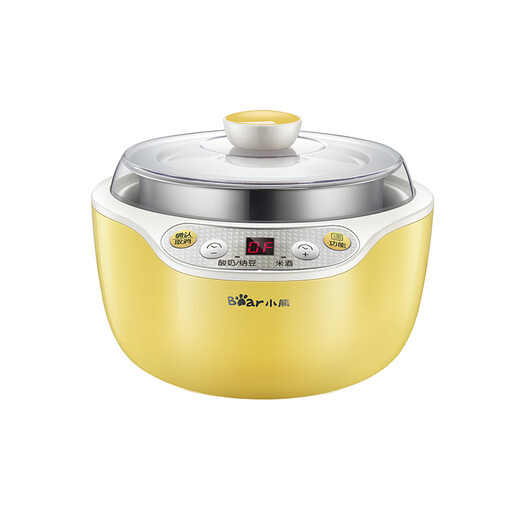 
Small Raccoon Yogurt Machine for household small automatic intelligent multi-functional machine homemade natto machine rice wine fermentation machine light yellow (microcomputer timing)