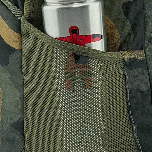 Der North Face Casual Polyester Rucksack Rucksack reguläres Paar Stilgrün