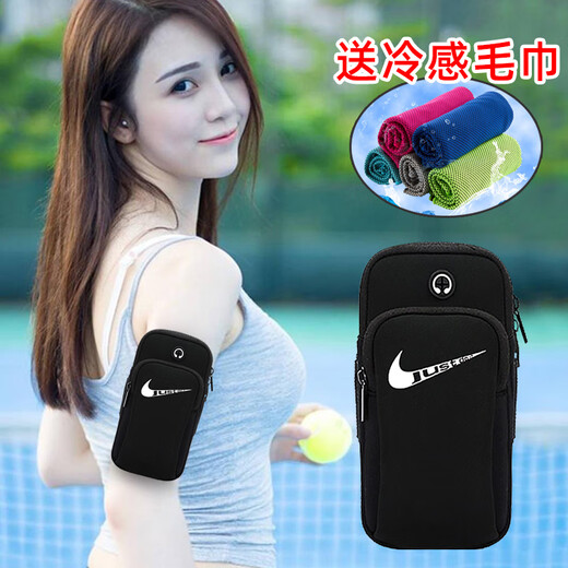 Other Homes Running Cell Phone Arm Bag Unisex Apple Huawei Fitness Outdoor Sports Arm Sleeve Arm Strap Waterproof Wrist Bag Black Universal for Huawei Series