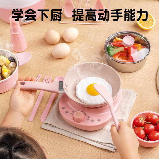 Yi Sirui Mini cuisine véritable ensemble de cuisine ensemble complet de cuisine filles 7-14 ans jouet de Simulation pour enfants cadeau d'anniversaire fille