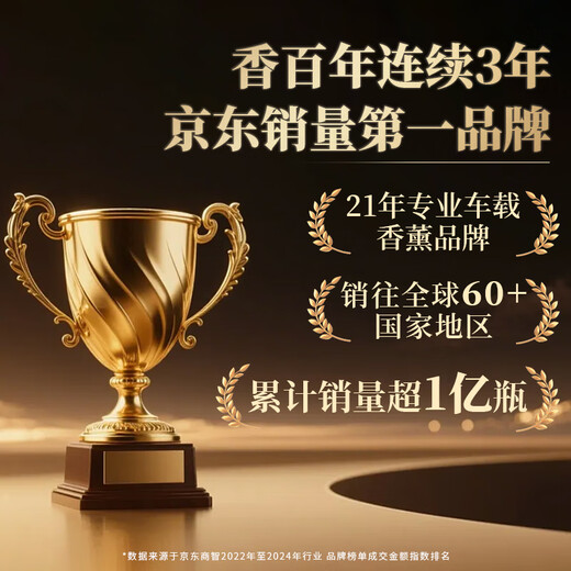 The fragrance has been launched for a century. The Forbidden City co-branded car fragrance perfume car fragrance car cup holder in the car high-end long-lasting light fragrance V way