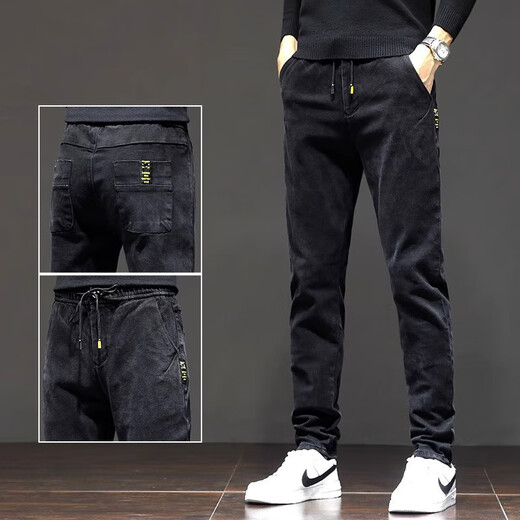 Hosen für Arbeiten für Männer tragen resistente lose elastische Sommerkonstruktionsstandorte mit Tränenfisch Denim Arbeitskleidung Arbeitsschutz Arbeit Hose 433 Grau [hohe Qualität] 4xl [Empfohlen 165-180jin [Jin ist 0,5 kg]]
