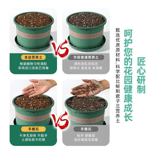 Special nutrient soil for succulents, general household soil for green plants, loose and breathable succulent vegetable and flower planting soil 10 liters* special soil for succulents