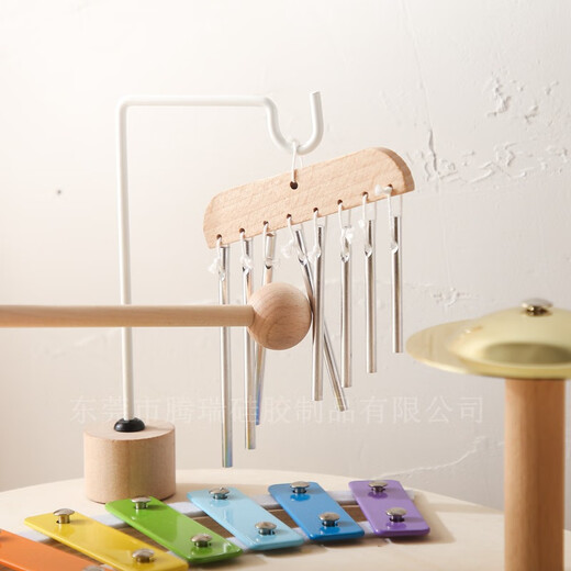 Children's early education training music table wooden Orff percussion instrument baby educational toy interest game table music table