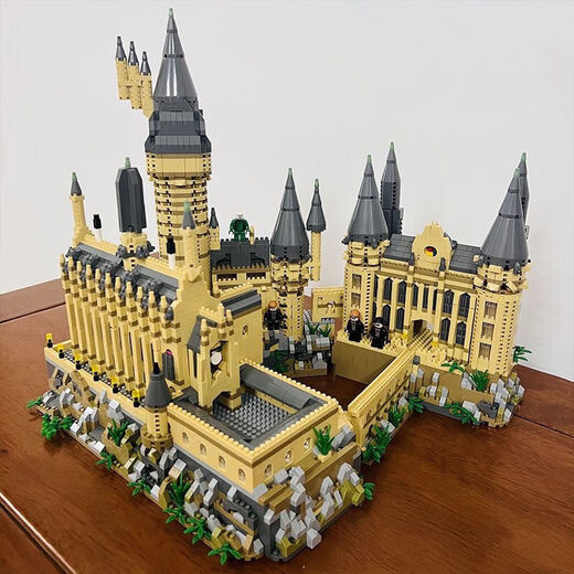 Lego building blocks Hogwarts Castle huge Harry Potter difficult assembly toy gift Hogwarts 16886 pieces + lighting tools
