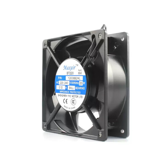 Sokfan Yongyechang 8/9/12/15/17/22 cm 12038 220V-240V Gabinete Gabinete Axial Disipación de calor Axial Ventilador 8025 220V Continuación de aceite