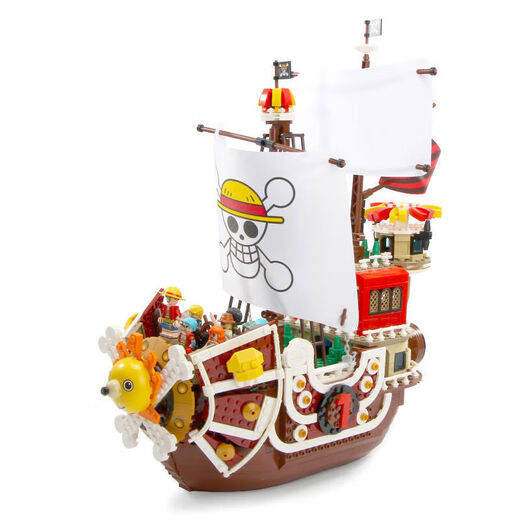 乐高(LEGO)兼容积木海贼王万里阳光号桑尼黄金梅丽号海贼船男孩玩具生日礼物 梅丽号[1047颗粒]
