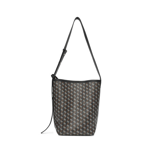 Goldlion G+ Frauenbag Umhängetasche modische und elegante Crossbody -Tasche große Kapazitätsschaufel Bun Mutter Bag Black 27*14,5*27,5 cm