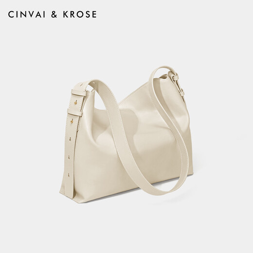 Cinvaikrose Site Web Official Sac à épaule Bag féminin 2025 Nouveau sac à main haut de gamme sac à main d'anniversaire de sac à main chinois cadeau de la Saint-Valentin CK - blanc crème [Envoyer à la petite amie et à la femme]