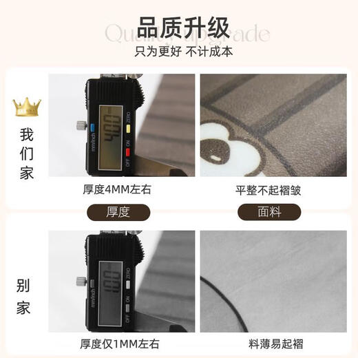 TLXT floor mat entrance door mat 2024 new pvc erasable, free washable, cut, dirty and non-slip carpet at the entrance, persimmon, Ruyi-12119 1 piece 100CM*120CM (Q elastic and soft pad)