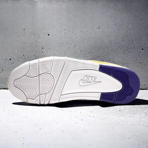 
Nike (NIKE) FlightLegacy White Blue Yellow Lakers Men's Basketball Shoes BQ4212FD9928 Official Flagship Authentic [BQ4212-102] 44.5