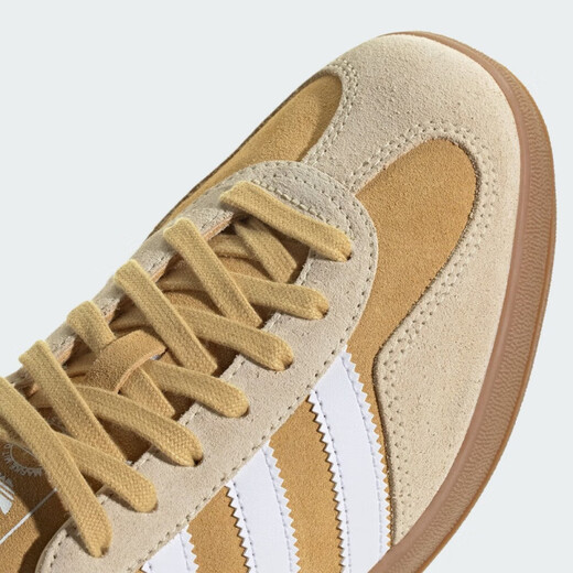 阿迪达斯 （adidas）男鞋2025夏季新款运动鞋Gazelle德训鞋低帮板鞋缓震轻便休闲鞋 JI3523黄色 44