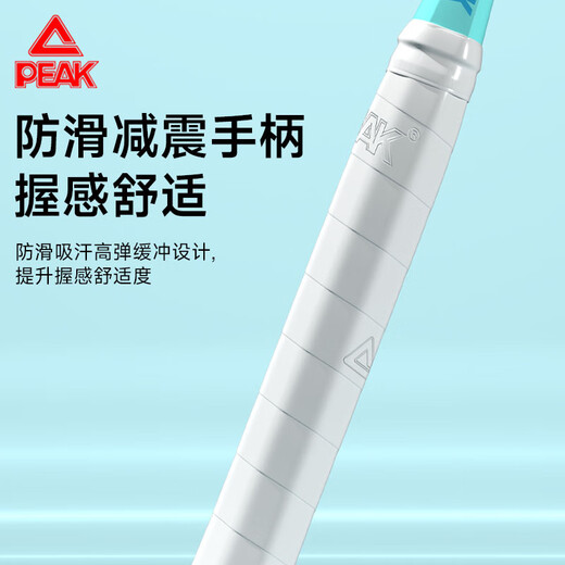 匹克羽毛球拍对拍专业级碳复合超轻耐打成人儿童套装双拍1913PRO蓝粉