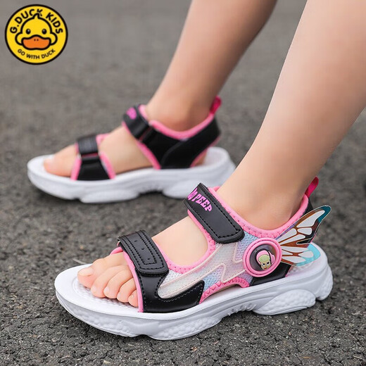 G.Duckkids Little Yellow Duck Summer Summer Sandals Medern y grandes niños de la escuela primaria zapatos de escuela primaria suave