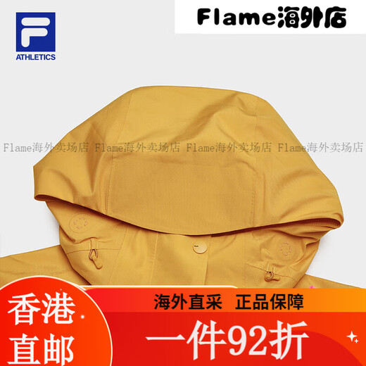 斐乐（FILA）FILA 官方女士上衣两件套2025春季新款户外运动基础连帽 深黑-BK S160/80A/S 均码