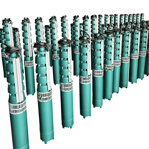 Tiefe Brunnenpumpe eintauchbar 380 V Sprinkler Bewässerung Hochkopf Tiefes dreiphasige Hochdruckwasserpumpe Bewässerung 110 kW250qj Gusseisen: 200qj100-10855 kW